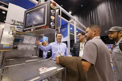 Equipment demo at PACK EXPO