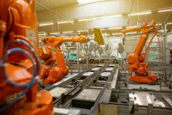 Robotic manufacturing arms