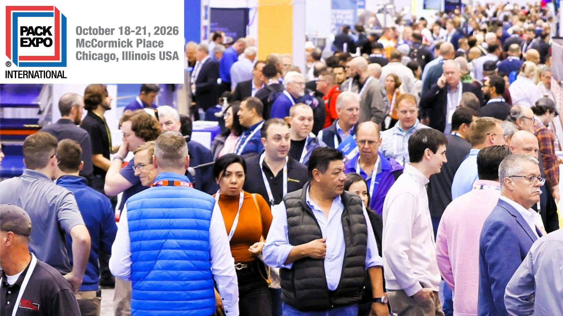 Pack Expo show floor