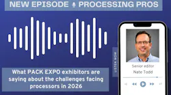 What Pack Expo exhibitors are saying about the challenges facing processors in 2026 with senior editor Nate Todd