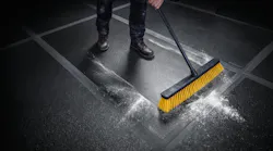The new flooring solution transforms processing areas, staircases and walkways into safe, hygienic non-slip surfaces in facilities for dry food, baking, dairy powder and pharmaceutical manufacturing, as well as plastics and wood processing.