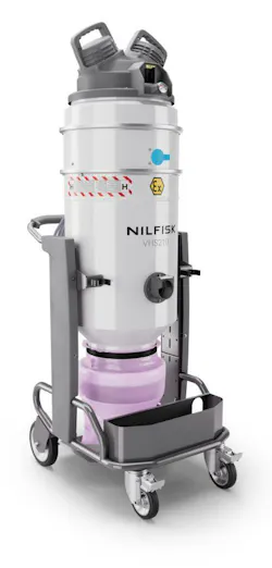 The VHS210 Class II, Division 2 industrial vacuum is engineered for classified areas and features a high-performance brushless motor and advanced filtration for safe dust collection.