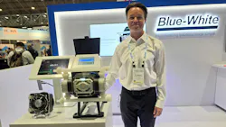 Blue-White booth at WEFTEC