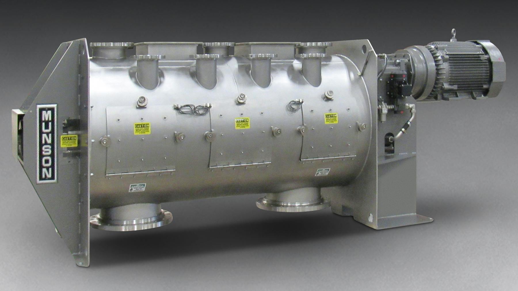 Munson Model HB-48-SSCYL cylindrical plow blender