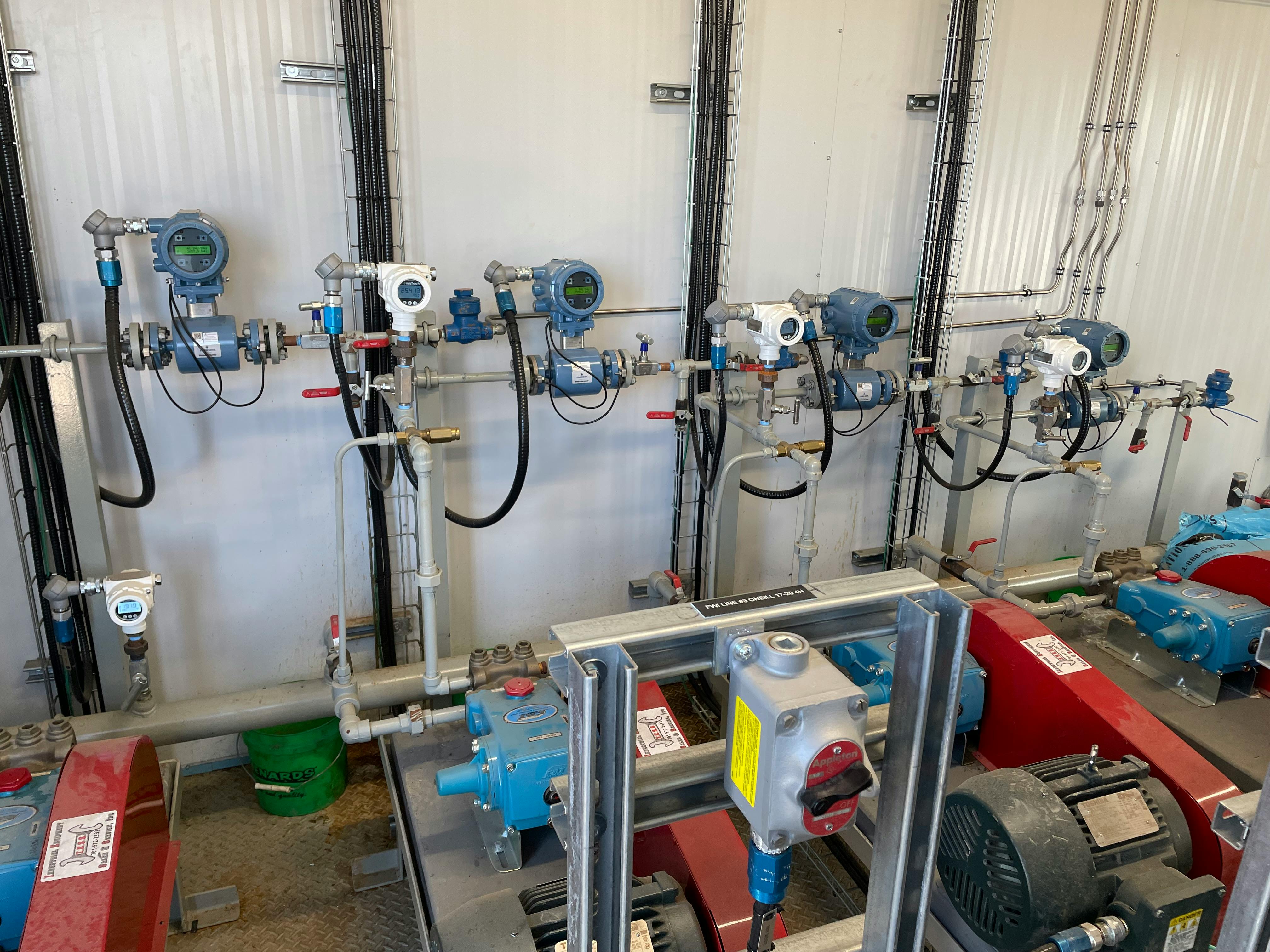 Magmeters measure water, slurries and additives with no pressure drop.