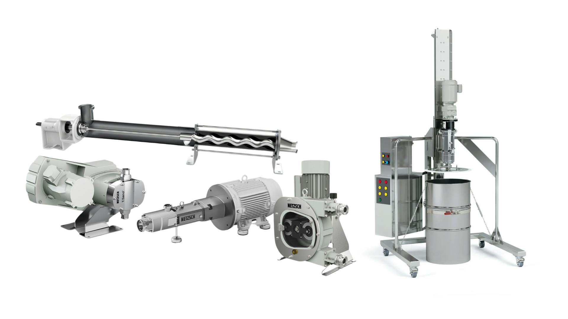 Technologies on display will include the NOTOS Twin Screw Pump, NEMO Progressing Cavity Pumps, PERIPRO Peristaltic Pumps and the NBE Barrel Emptying System.