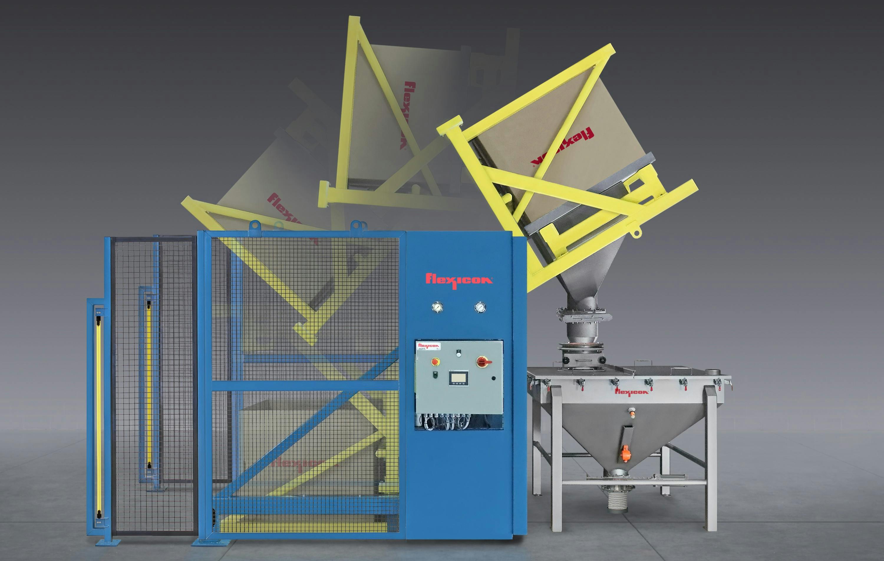 Flexicon Tip-Tite box dumper