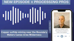 Copper sulfide mining near the Boundary Waters Canoe Area Wilderness
