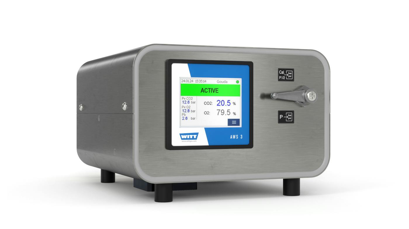 AWS3 inline gas analyzer