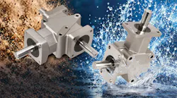 The IP68 rating assures the Crown Gear Drives are dust-tight and protected against water intrusion. Crown Gear Drives with this rating provide an added level of protection for applications that experience water spray and periods of immersion.