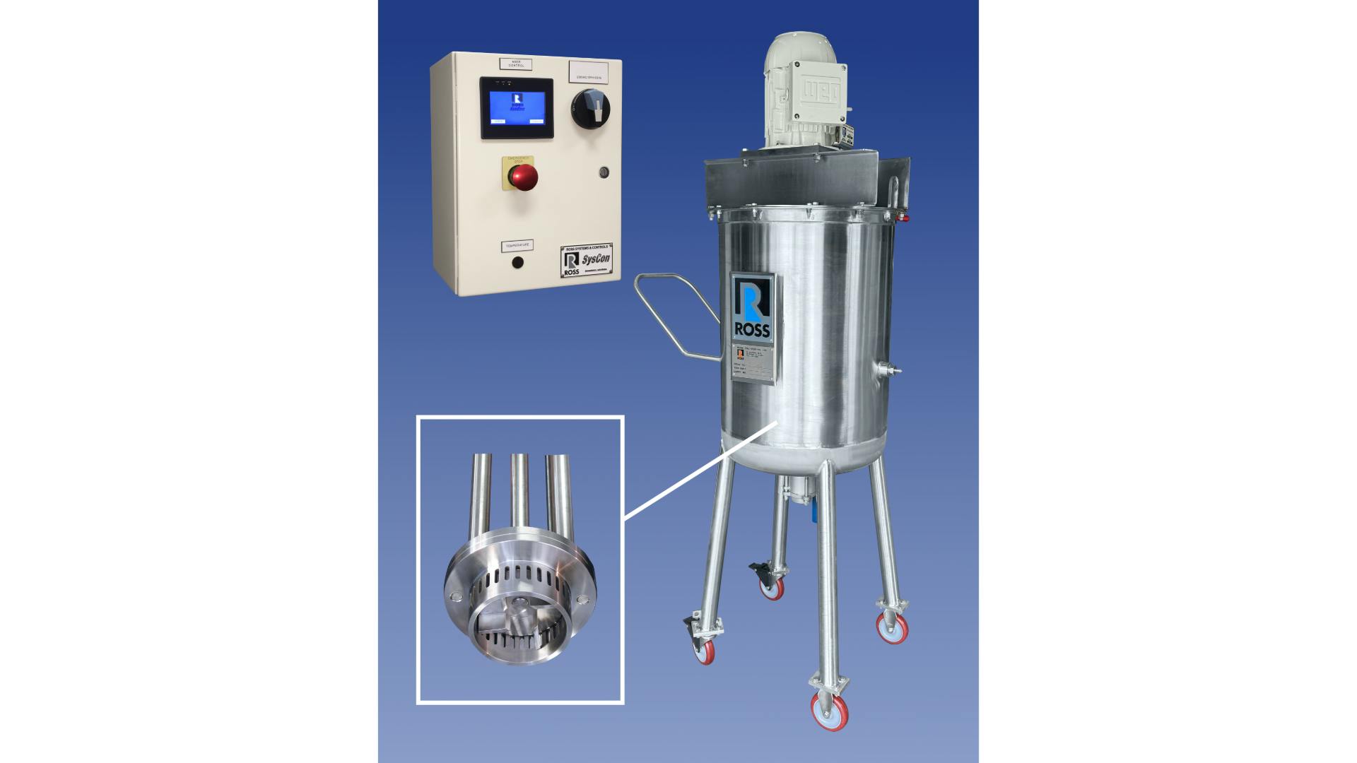 Ross Model HSM-105 portable high-shear mixer